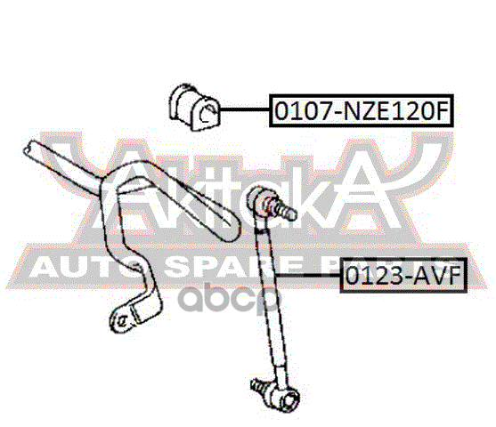 ВТУЛКА ПЕРЕДНЕГО СТАБИЛИЗАТОРА D21