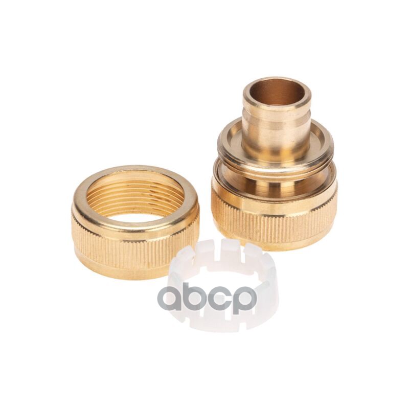 Муфта соединительная латунная, ремонтная, для шланга, 3 4