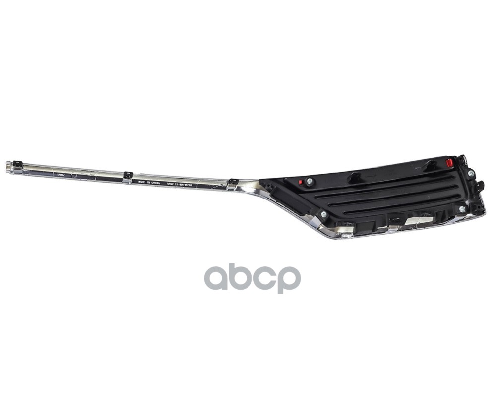 Накладка бампера заднего левая в сборе с хром молдингом LC300 2021-