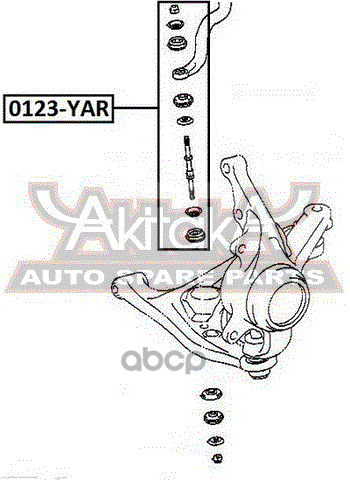 ТЯГА СТАБИЛИЗАТОРА ПЕРЕДНЯЯ