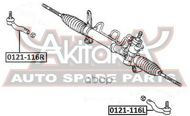 НАКОНЕЧНИК РУЛЕВОЙ ПРАВЫЙ