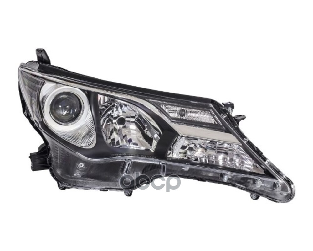 Фара правая не ксенон, с не диодными ходовыми огнями, без корректора RAV4 2013-2