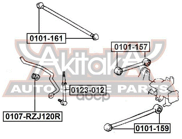 ТЯГА СТАБИЛИЗАТОРА ЗАДНЯЯ