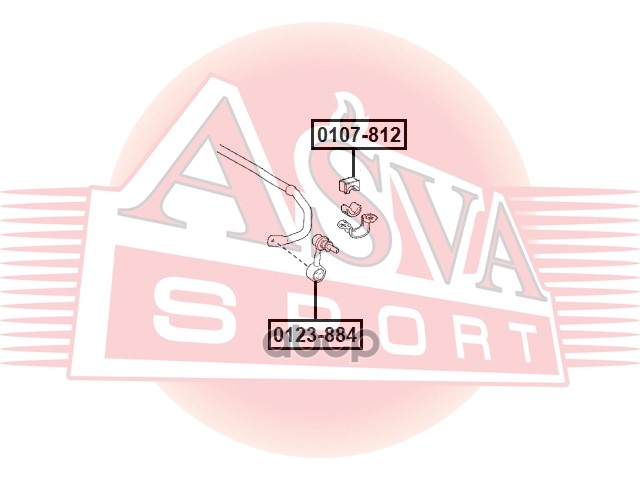 СТОЙКА СТАБИЛИЗАТОРА ЗАДНЯЯ