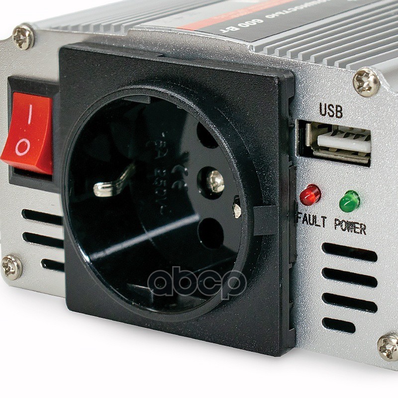 Преобразователь напряжения 12 - 220 В  600 Вт AVS 43112