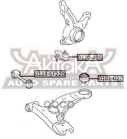 ТЯГА СТАБИЛИЗАТОРА ПЕРЕДНЯЯ