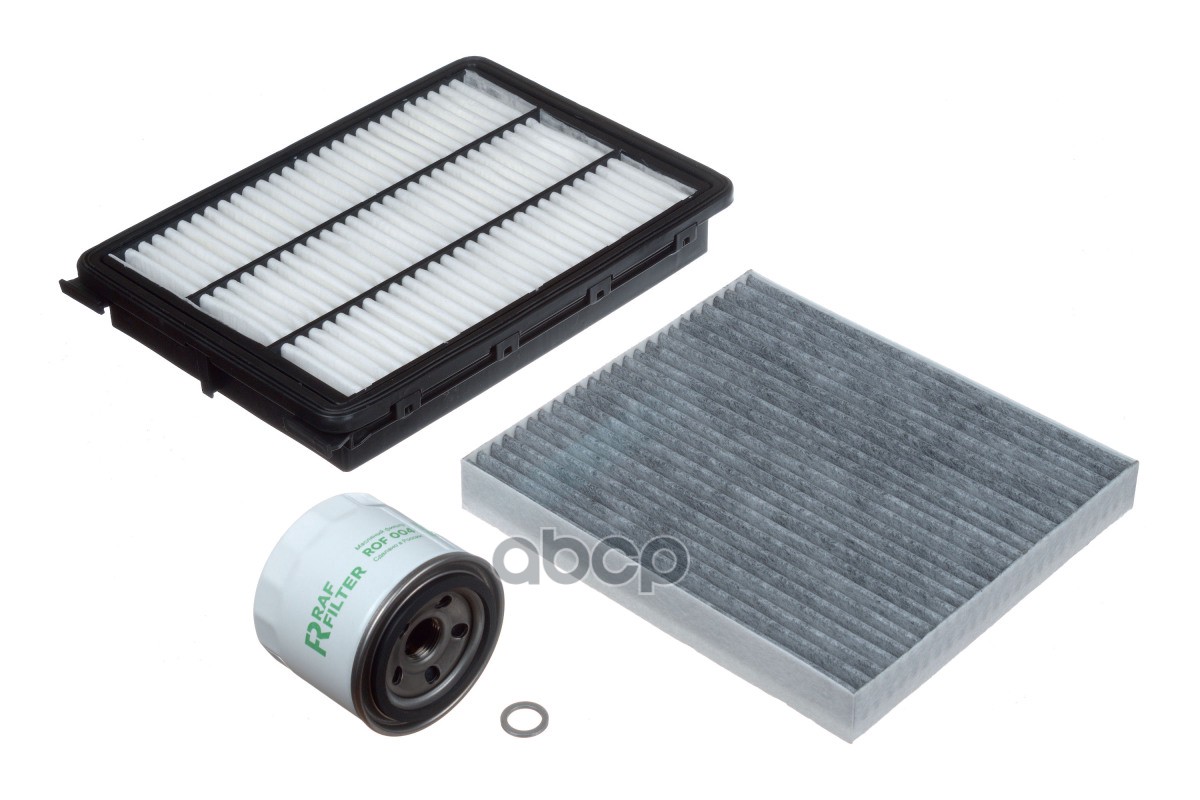 Комплект ТО стандарт Hyundai Tucson III 1, 6, 2, 0, 2, 4, 4,KIA Sportage IV 1, 6, 2, 0, 2, 4 RAF FILTER арт. RT034S