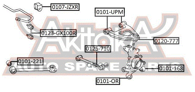 ТЯГА СТАБИЛИЗАТОРА ЗАДНЯЯ