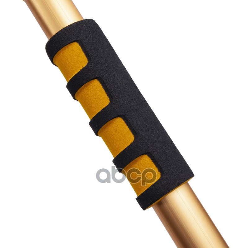 Щетка со скребком телескопическая 85-109см черно-желтая DSV