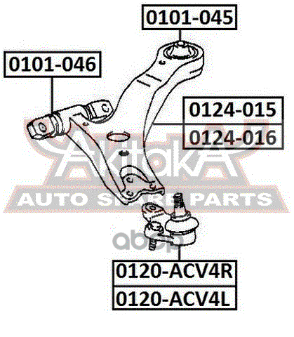 ОПОРА ШАРОВАЯ ЛЕВАЯ