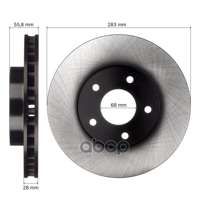 Диск тормозной передний AVANTECH 40206-4N000/ 40206-5V200/ 40206-9V010/ 40206-AD000