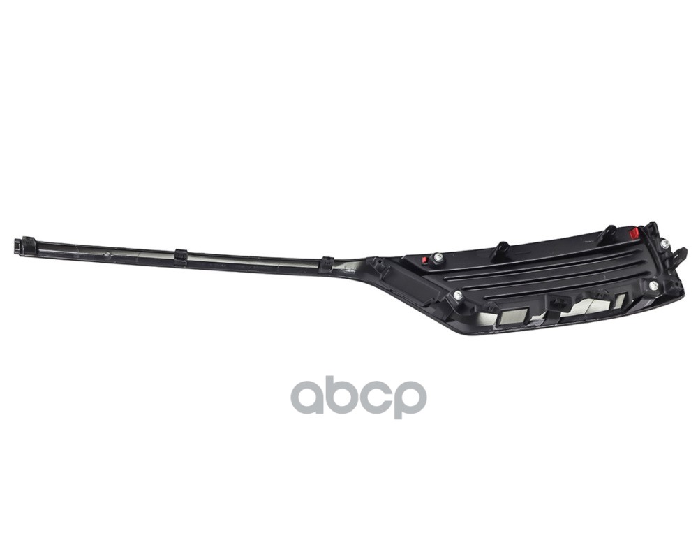 Накладка бампера заднего левая в сборе с черным молдингом LC300 2021-