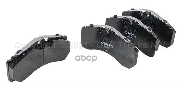 колодки тормозные DAF CF/XF/XG