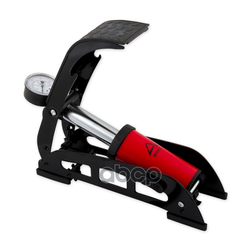 Насос ножной воздушный одноцилиндровый 270см3 с манометром 0-7Атм и шлангом L=60см