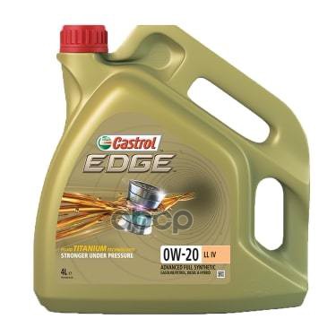 Castrol Castrol 0W20 (4L) Edge Ll Iv Масло Моторное! Синт Acea C5, Vw 508 00,Vw 509 00,Porsche C20