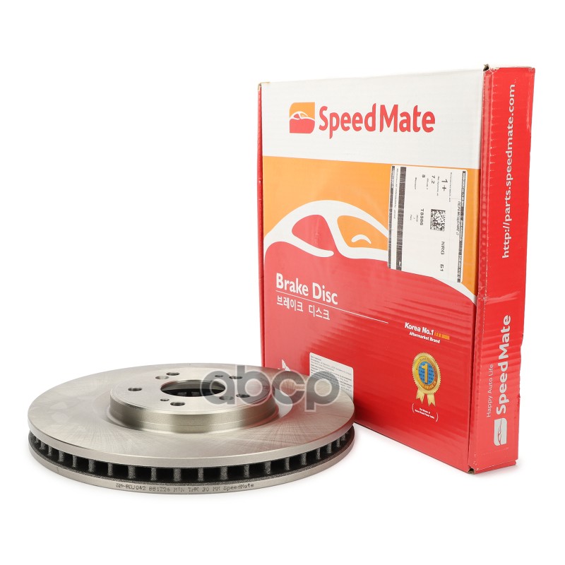 Диск торм. передний (320mm)HONDA Accord VIII (CU,CW),Accord IX SpeedMate арт. SM-BDJ042