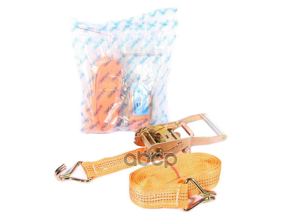 Стяжка крепления груза (ремень) 2т., 8м с храповиком