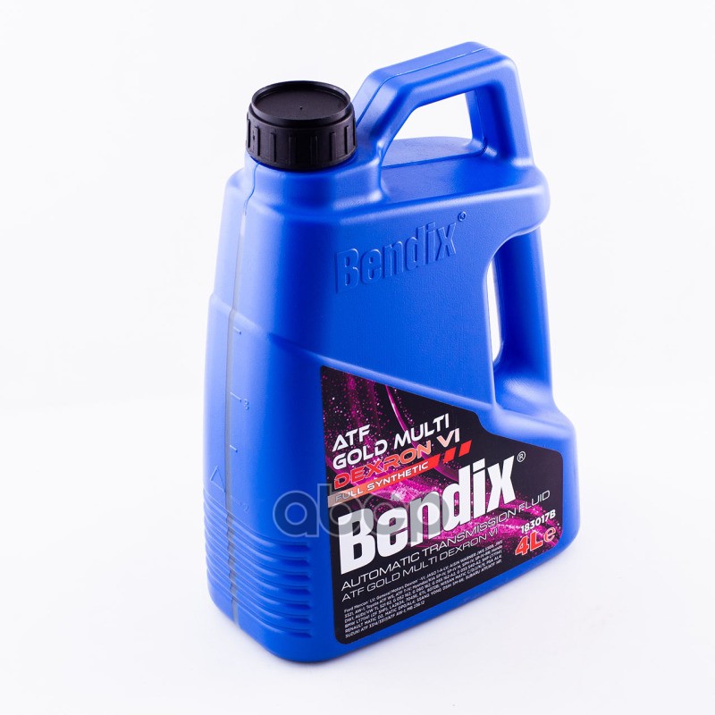 Масло трансмиссионное BENDIX 4л синтетика GOLD ATF MULTI DEXRON VI