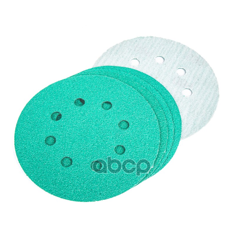 Круг абразивный (шлифовальный) d=125мм P60 с 8 отверстиями под липучку (5шт) Arnezi R8010046