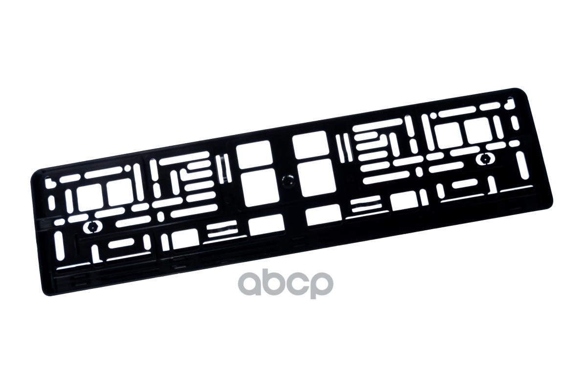 рамка номерная универсальная карбон темный