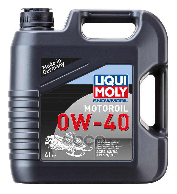 Liquimoly 0W40 Snowmobil Motoroil (4L) Синт.масло Моторн.!Для Снегох Api Cf/Sm, Acea B4/A3 LIQUI MOLY арт. 2261