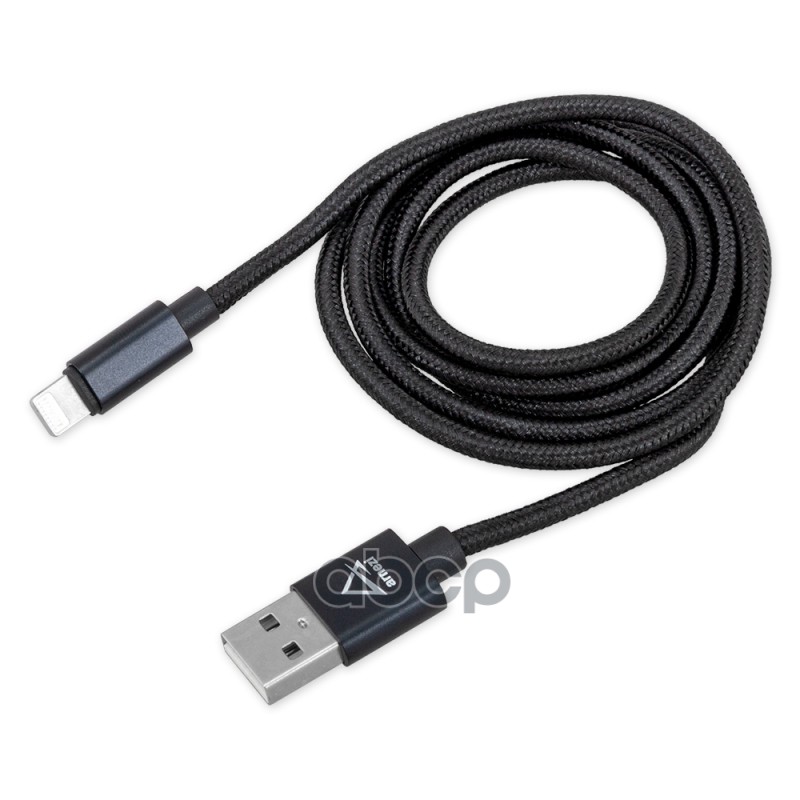 Дата-кабель зарядный Lightning/USB (1 м) iPhone 6/7/8/X Черный iPhone 6/7/8/X Черный