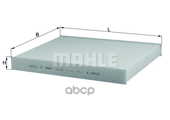 Фильтр салона VW TOUAREG,T5/PORSCHE CAYENNE Mahle/Knecht арт. LA182