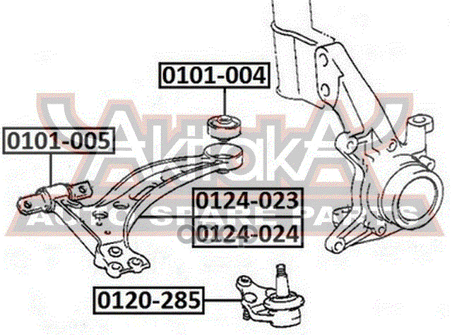 РЫЧАГ ПЕРЕДНИЙ ПРАВЫЙ