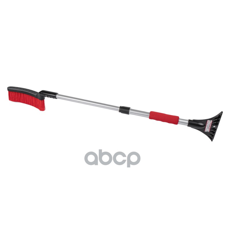 Щетка для очистки снега со скребком 70-100 см телескопическая