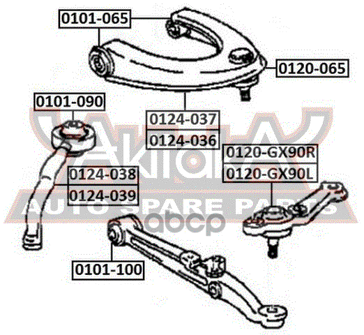 ОПОРА ШАРОВАЯ НИЖНЯЯ ПРАВАЯ