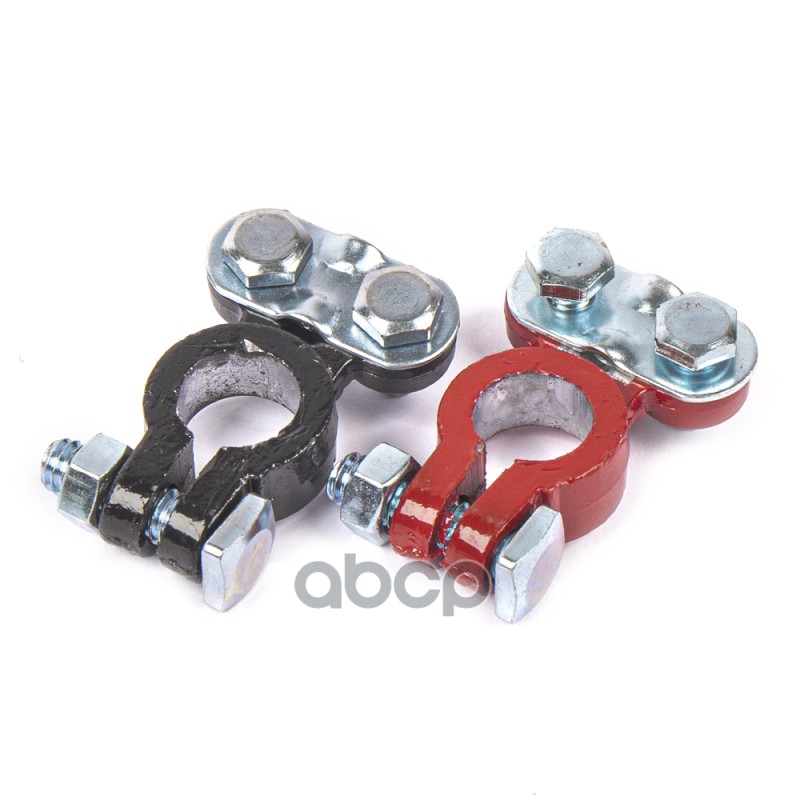 Клеммы АКБ свинцовые 2шт, прижимная планка ARNEZI A0103009