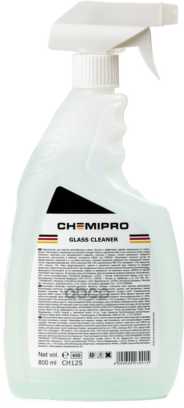 очиститель стекол 800 мл, триггер