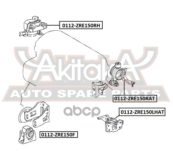 ПОДУШКА ДВИГАТЕЛЯ ПРАВАЯ