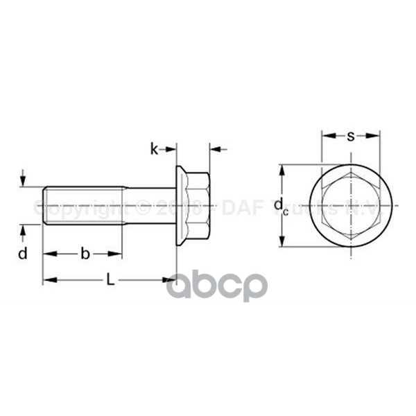 Болт подвески M14x70