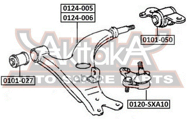 Сайлентблок переднего рычага передний