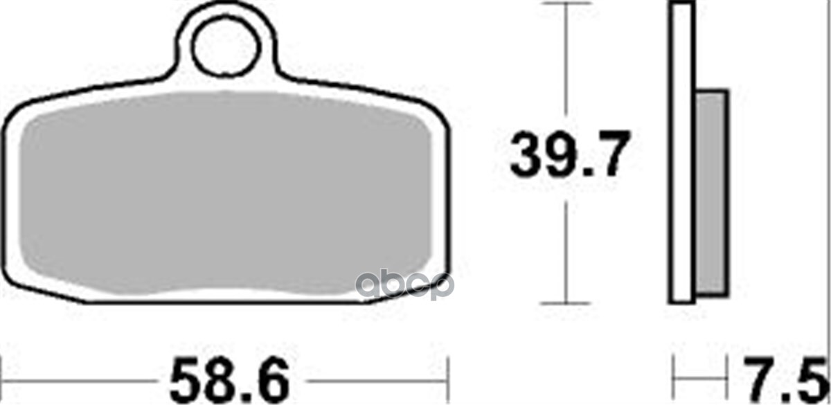 Колодки тормозные OFF-ROAD RACING KTM 85 SX 12- AP Racing