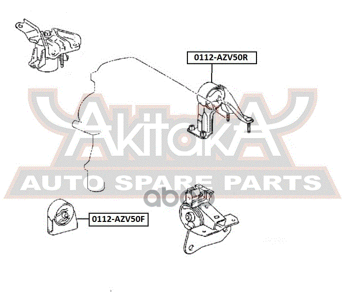 ПОДУШКА ДВИГАТЕЛЯ ПЕРЕДНЯЯ