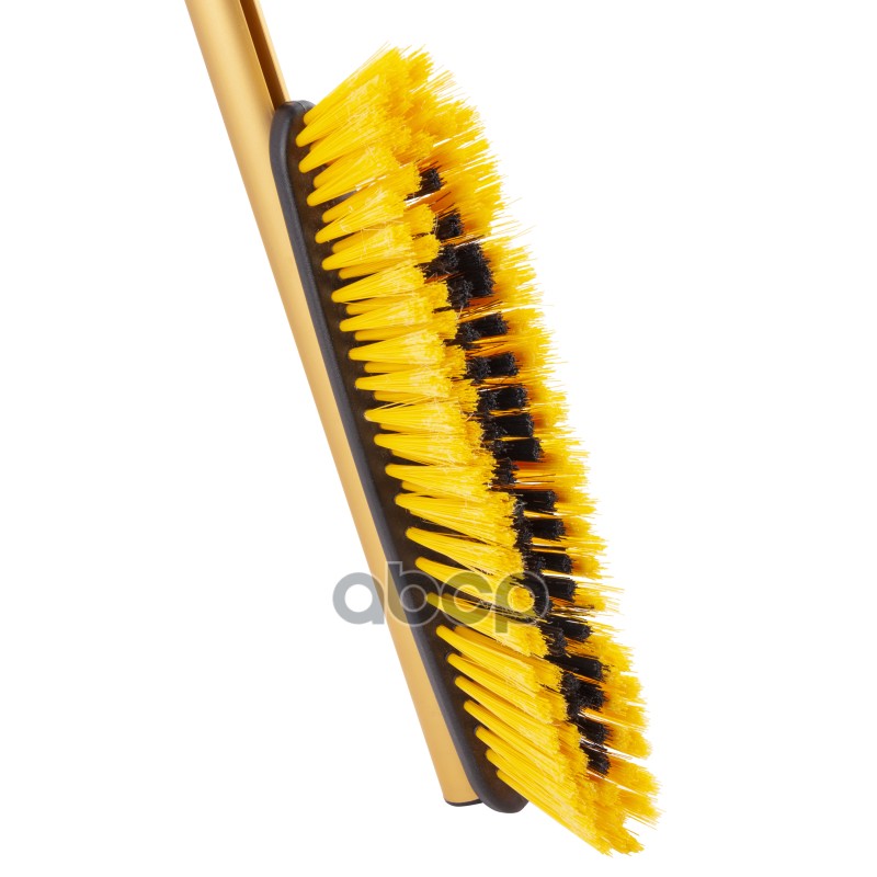 Щетка со скребком 84см черно-желтая DSV