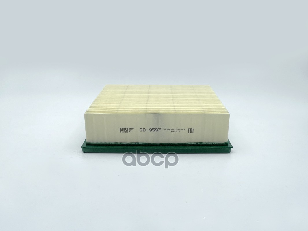 Фильтр воздушный на инжектор ВАЗ 2110 Big Filter 2112-110908082 C22117;C221172;1444Q2;165465PA0D;5005156;5016787;860X9601BA;A790X9601AA;211200110908082;93152007;21080110901;210801109011;21080110901100;21100110908000;211200110908082;211201109080;2112011090