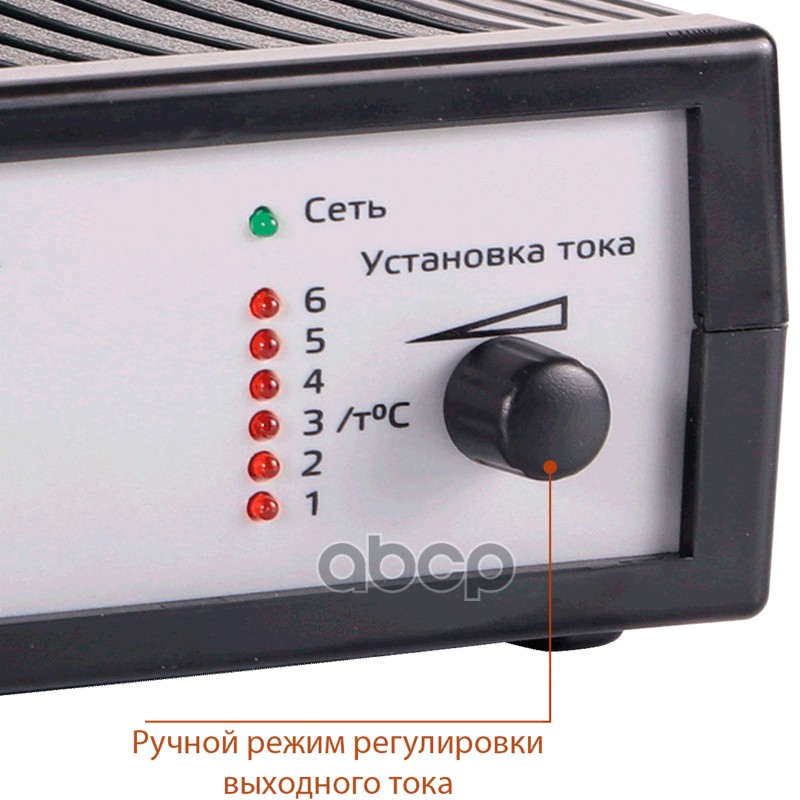 Зарядное устройство Оборонприбор PW260 линейный индикатор 12 В 0-6 А OPR260 ZAR260;ЗАРЯД260