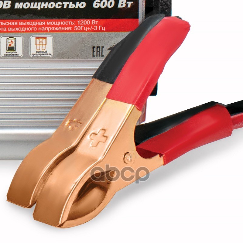 Преобразователь напряжения 12 - 220 В  600 Вт AVS 43112