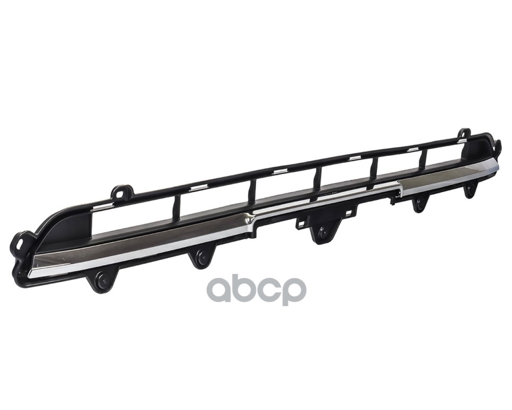 Решетка переднего бампера с хром молдингом LC300 2021-