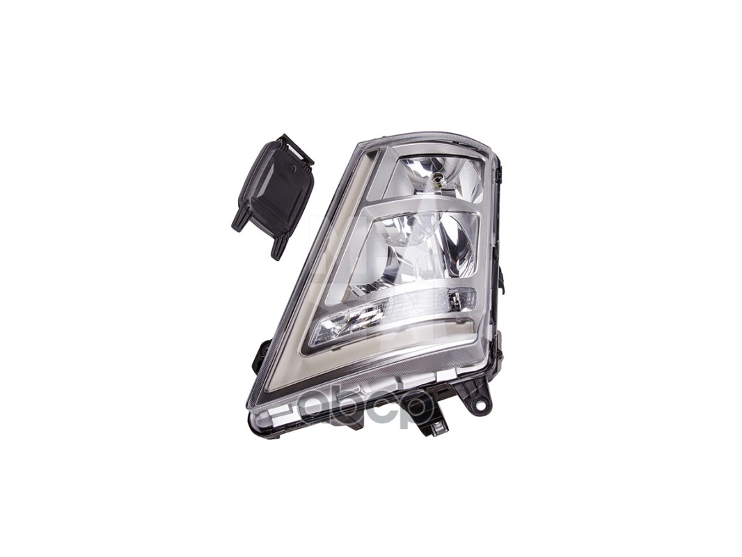 фара левая H7/H7/PY21W/LED рамка светлая эл/регулировка с э/дв Volvo FM/FH 05>