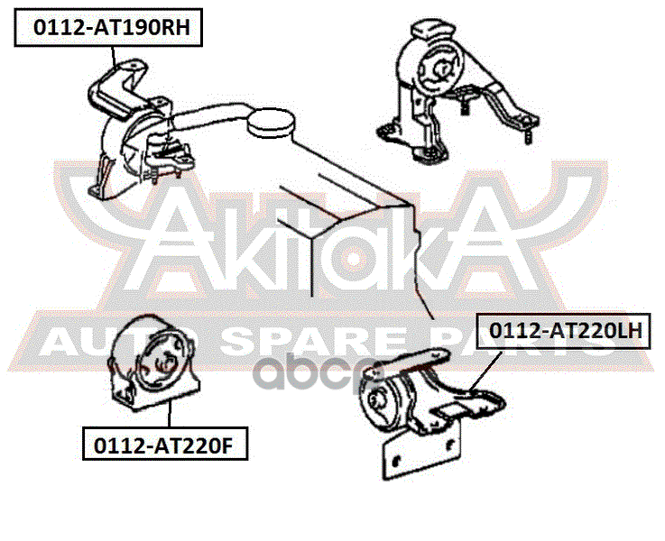 ПОДУШКА ДВИГАТЕЛЯ ЛЕВАЯ