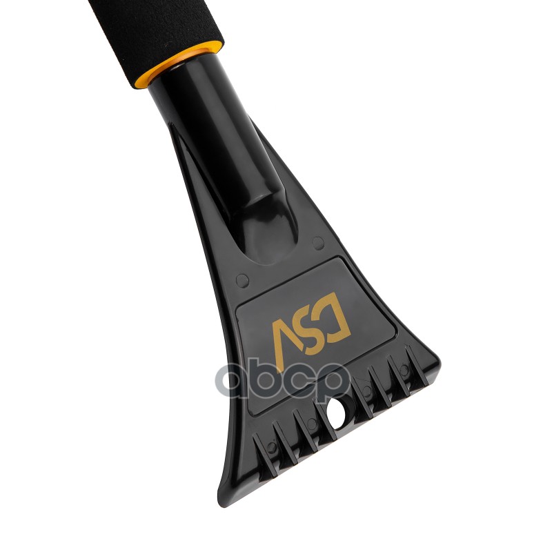 Щетка со скребком с мягкой ручкой 90см