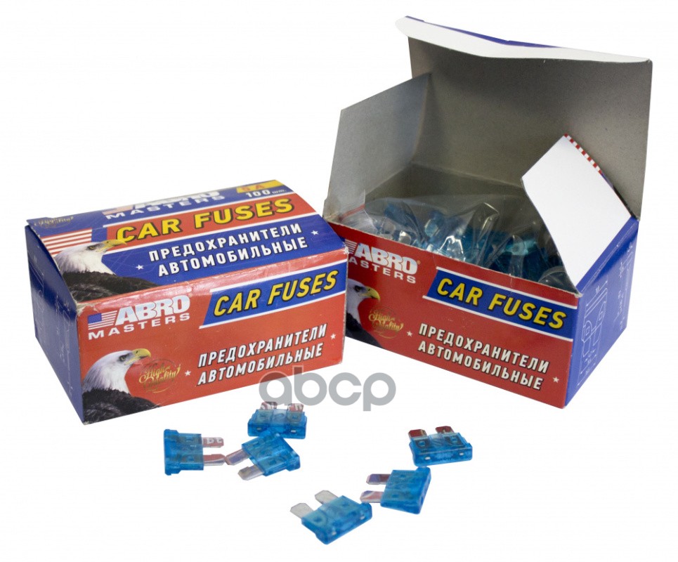 FUAI381175A Предохранители флажковые 7,5 А (ABRO) (пакет 10 шт) FU-AI381-1-7,5А