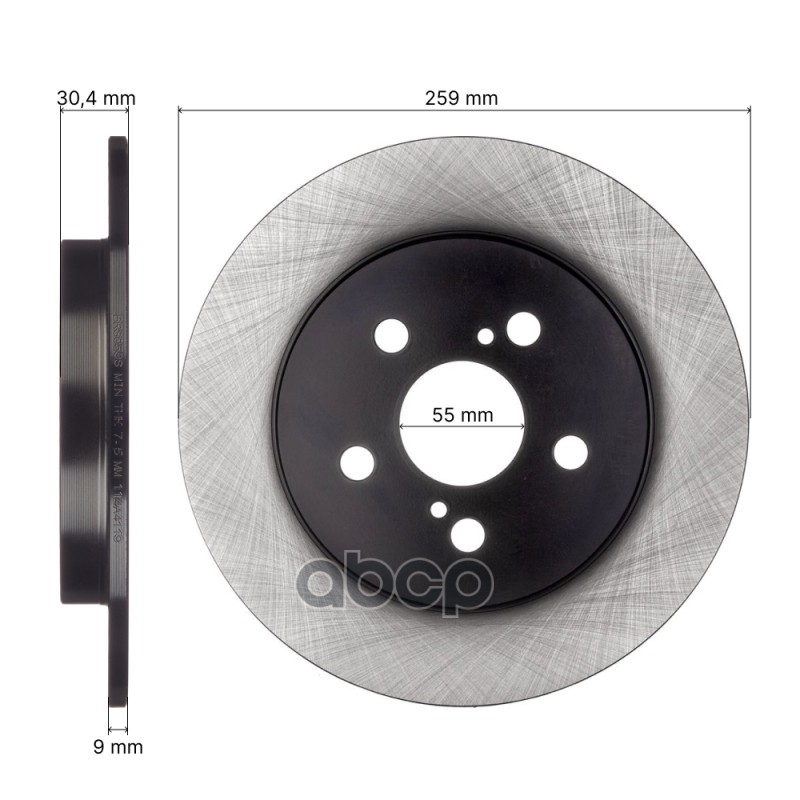 Диск тормозной AVANTECH 42431-12310