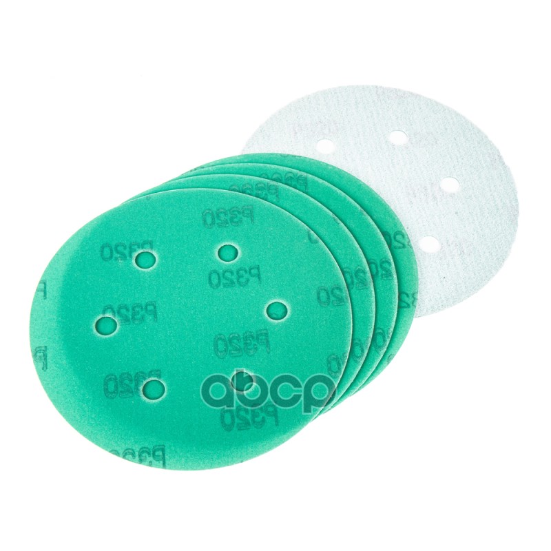 Круг абразивный (шлифовальный) d=150мм P320 с 8 отверстиями под липучку (5шт) Arnezi R8010155