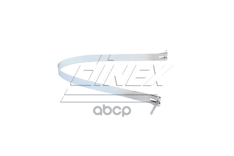 хомут глушителя полукруглый ленточн. 2x DAF 95XF 95.380-480