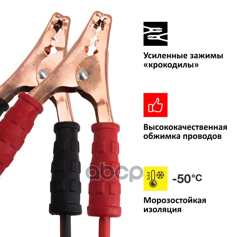 Провода пусковые Clim Art 400 А 2,5 м CLA00342